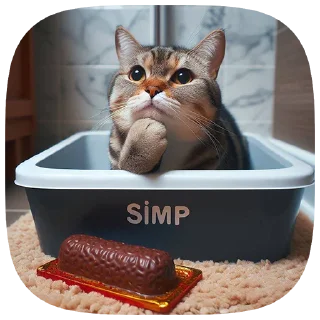 😼