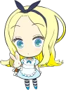 Official Sticker of okama's Alice Series :: @line_stickers