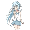 Голубая эльфийка @Nyasticks