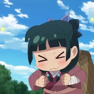 Мао мао @anime_stickerr