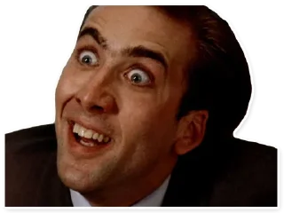 Nicholas Cage @stickersb2b