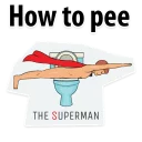 How To Pee @stickersb2b