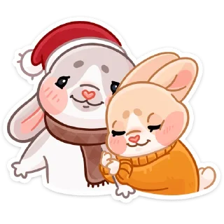 Зимние Обнизайки @TgSticker