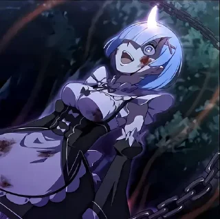 Ре зеро @anime_stickerr