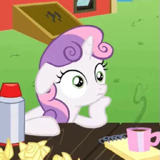 Sweetie Belle | @MLP_AnimatedStickers