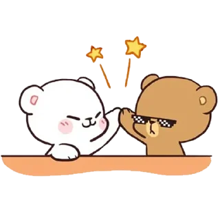 Milk and Mocha 5 @SbornikStickers