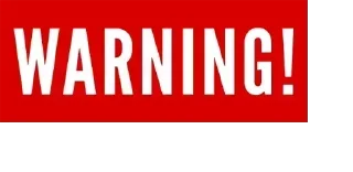 ⚠️
