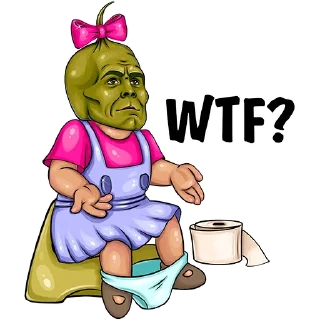 ❔