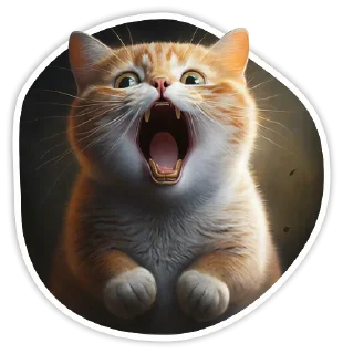 😿