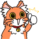 Wonderful orange cat (@n_chronos)