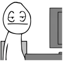 Guy Behind The Desk