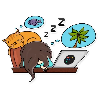 😴