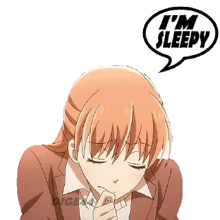 😪