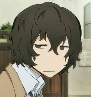 Dazai from anime "Bungo Stray Dogs"