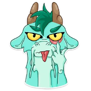 😾