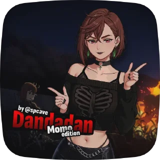 Momo Ayase (Dandadan) by @spcave