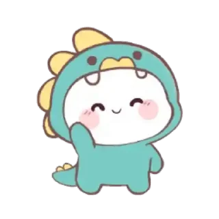 🦖Mochi Dino // @LeninSticker
