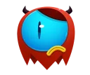 Blue Ghost @stickersb2b