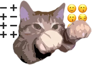 😼