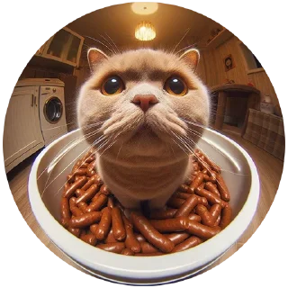 😼
