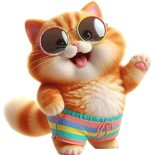 Летний котик @Nyasticks