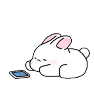 Lovely Rabbit Tozzi 2 @SbornikStickers