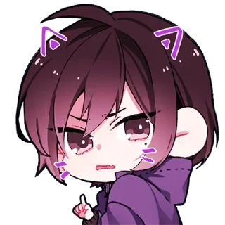 😾