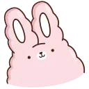 @Premium_Emojis_Telegram | Кролик Супчик розовый