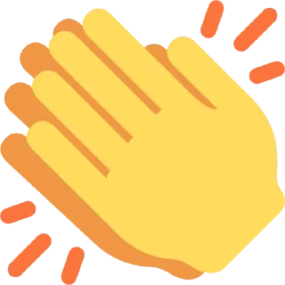 👏