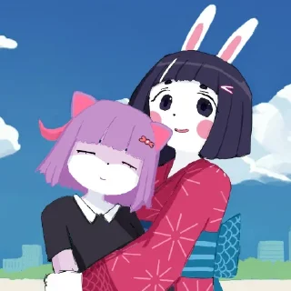 👭