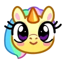 Unicorn Emoji - @TgSticker