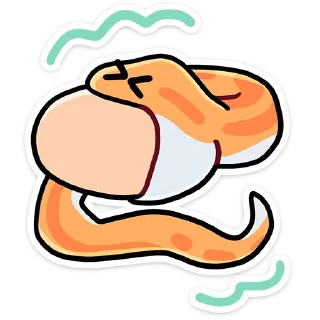 Змеюки от @stickers_vk