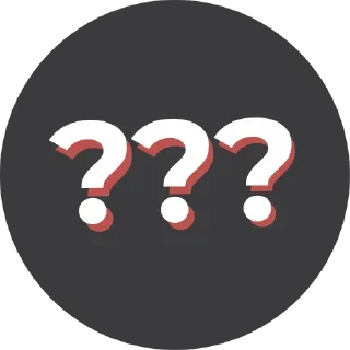 ❓
