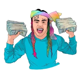 6ix9ine @stickersb2b