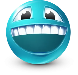 Teal Face Emoji @TgSticker