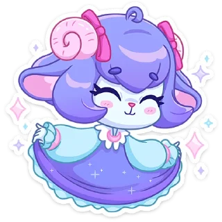 Джиллиана без надписей @stickers_vk