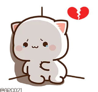 😿