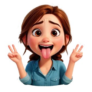 😜
