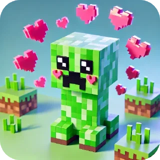 Крипер (@StickersMinecraft)