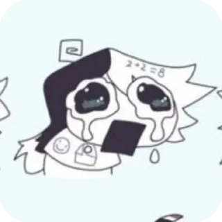 😭