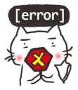 ❌