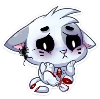😾