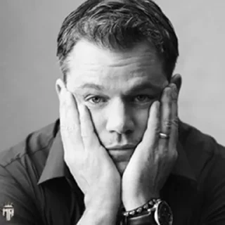 Matt Damon @stickersb2b