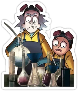 Rick and Morty @stickersb2b
