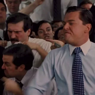 The Wolf of Wall Street by @michaelgotsomestickers