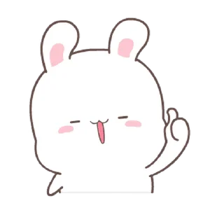 Fluffy Bunny @Stickersey