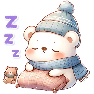 😴