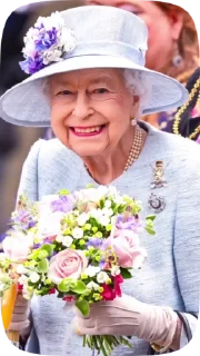 Queen Elizabeth II @stickersb2b