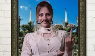 👩
