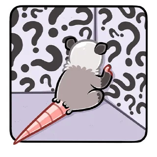 ❓